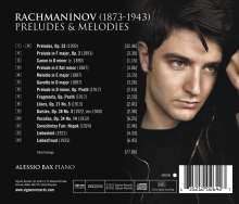Sergej Rachmaninoff (1873-1943): Klavierwerke "Preludes &amp; Melodies", CD