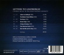 Richard Rodney Bennett (1936-2012): Choral Music "Letters To Lindbergh", CD