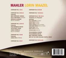 Gustav Mahler (1860-1911): Symphonien Nr.1-9, 15 CDs