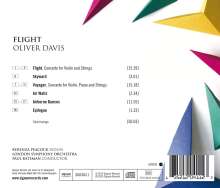 Oliver Davis (geb. 1972): Konzert für Violine &amp; Streicher "Flight", CD