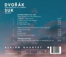 Antonin Dvorak (1841-1904): Streichquartette Nr.5 &amp; 12, CD