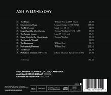 St.John's College Choir Cambridge - Ash Wednesday, CD