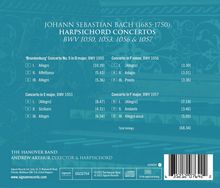 Johann Sebastian Bach (1685-1750): Cembalokonzerte BWV 1050,1053,1056,1057, CD