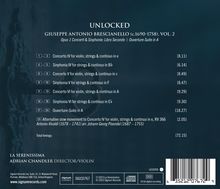 Giuseppe Antonio Brescianello (1690-1758): Brescianello Vol.2 - Concerti &amp; Sinphonie Libro 2 "Unlocked", CD