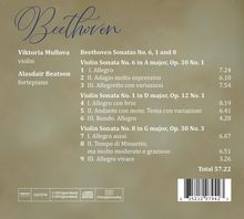 Ludwig van Beethoven (1770-1827): Violinsonaten Nr.1,5,8, CD