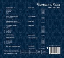 "Throwback to Dance" von Ivana Gavrić. Enthält Werke von Grieg, Chaminade, Ravel, Pejačević und Frances-Hoad.