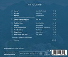Titel: "THE JOURNEY"
Liste von 10 Musikstücken mit Komponisten und Dauer. Unten: "TENEBRAE • NIGEL SHORT".