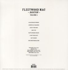 Fleetwood Mac: Boston Volume 1 (remastered) (180g) (Limited Edition), 2 LPs