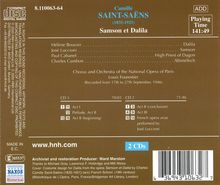 Camille Saint-Saens (1835-1921): Samson &amp; Dalila, 2 CDs