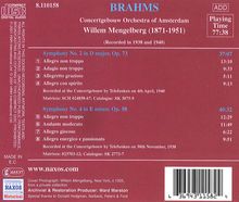 Johannes Brahms (1833-1897): Symphonien Nr.2 &amp; 4, CD