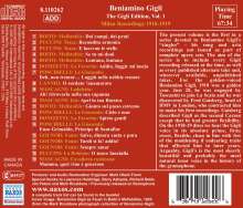 Benjamino Gigli- Edition Vol.1, CD