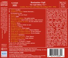 Benjamino Gigli- Edition Vol.7, CD