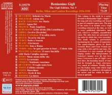 Benjamino Gigli- Edition Vol.9, CD