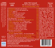 John McCormack-Edition Vol.1/The Acoustic Recordings 1910, CD