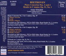 Ludwig van Beethoven (1770-1827): Klavierkonzerte Nr.3 &amp; 4, CD