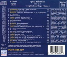 Ignaz Friedman - Complete Recordings Vol.2, CD