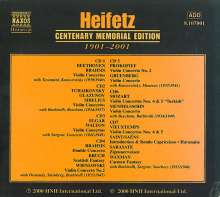 Heifetz Centenary Memorial Edition 1901-2001, 7 CDs