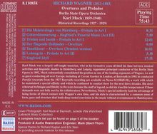 Richard Wagner (1813-1883): Ouvertüren, CD