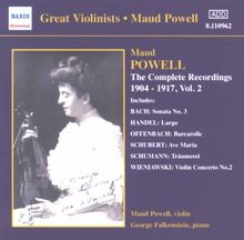 Maud Powell - Sämtliche Aufnahmen Vol.2, CD