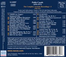 Pablo Casals - Encores and Transcriptions Vol.5, CD