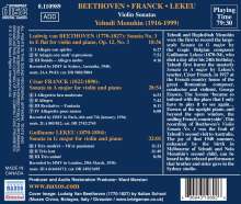 Yehudi Menuhin spielt Violinsonaten, CD