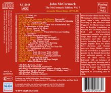 John McCormack-Edition Vol.7/The Acoustic Recordings 1916-18, CD