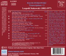 Johann Sebastian Bach (1685-1750): Stokowski-Transkriptionen Vol.2, CD