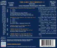 Arturo Benedetti Michelangeli - The Early Recordings Vol.2, CD