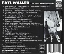 Fats Waller (1904-1943): The 1935 Transcriptions, CD