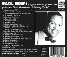 Earl Hines (1903-1983): Feat.Louis Armstrong &amp; Sidney Bechet, CD