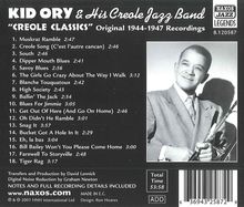 Kid Ory (1886-1973): Creole Classics, CD