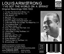 Louis Armstrong (1901-1971): I've Got The World On A String, CD