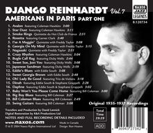 Django Reinhardt (1910-1953): Americans In Paris Part One, CD