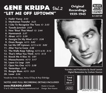 Gene Krupa (1909-1973): Let Me Off Uptown, CD