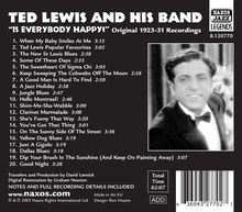 Ted Lewis (1890-1971): Is Everybody Happy, CD