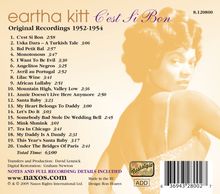 Eartha Kitt: C'est Si Bon, CD