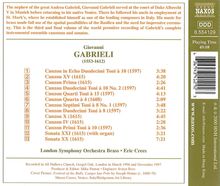 Giovanni Gabrieli (1557-1612): Canzoni &amp; Sonate III, CD