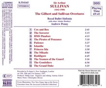 Arthur Sullivan (1842-1900): Ouvertüren, CD