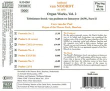 Anthoni van Noordt (1619-1675): Orgelwerke Vol.2, CD