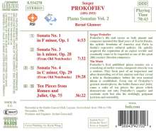Serge Prokofieff (1891-1953): Klaviersonaten Nr.1,3,4, CD