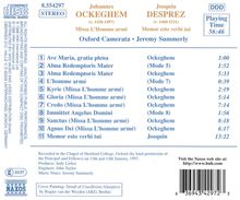 Johannes Ockeghem (1430-1497): Missa "L'homme arme", CD