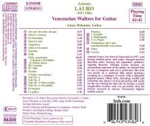Antonio Lauro (1917-1986): Venezuelanische Walzer für Gitarre, CD