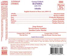 Georg Friedrich Händel (1685-1759): Athalia, 2 CDs