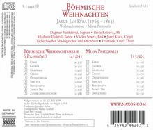Jan Jakub Ryba (1765-1815): Missa Pastoralis, CD