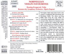 Henning Kraggerud - Norwegian Violin Favourites, CD