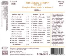 Frederic Chopin (1810-1849): Etüden Nr.1-24, CD