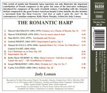 Judy Loman - The Romantic Harp, CD