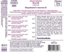 Johann Sebastian Bach (1685-1750): Cembalokonzerte Vol.2, CD