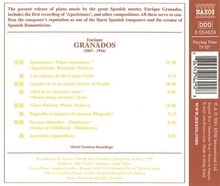 Enrique Granados (1867-1916): Klavierwerke Vol.4, CD