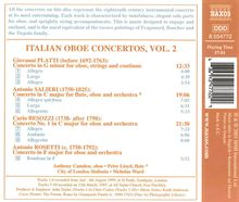 Anthony Camden spielt italienische Oboenkonzerte Vol.2, CD
